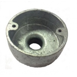 Conlok 20mm Galvanised Back Outlet Box
